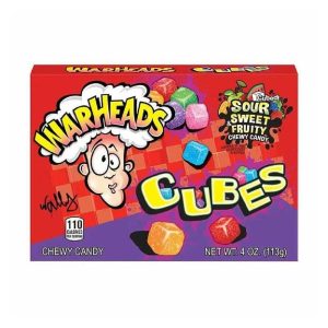 Sour & Sweet Fruity Cubes – Warheads – 113gr