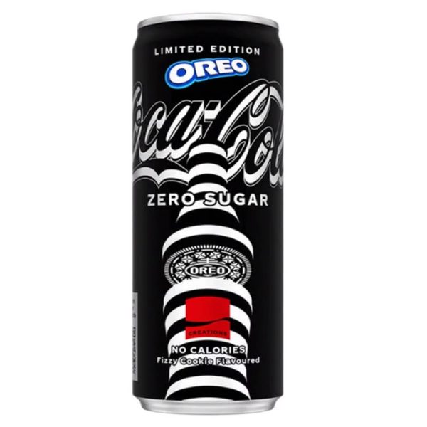 Coca Cola Oreo χωρίς ζάχαρη Limited Edition – 250ml