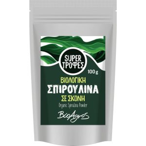 Σπιρουλίνα σκόνη BIO – ΒιοΑγρός – 100gr