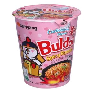 Noodles ramen carbonara hot chicken cup – Samyang – 80gr