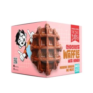 Βάφλα σοκολάτας με μέλι – The Bee Bros – 4x30gr