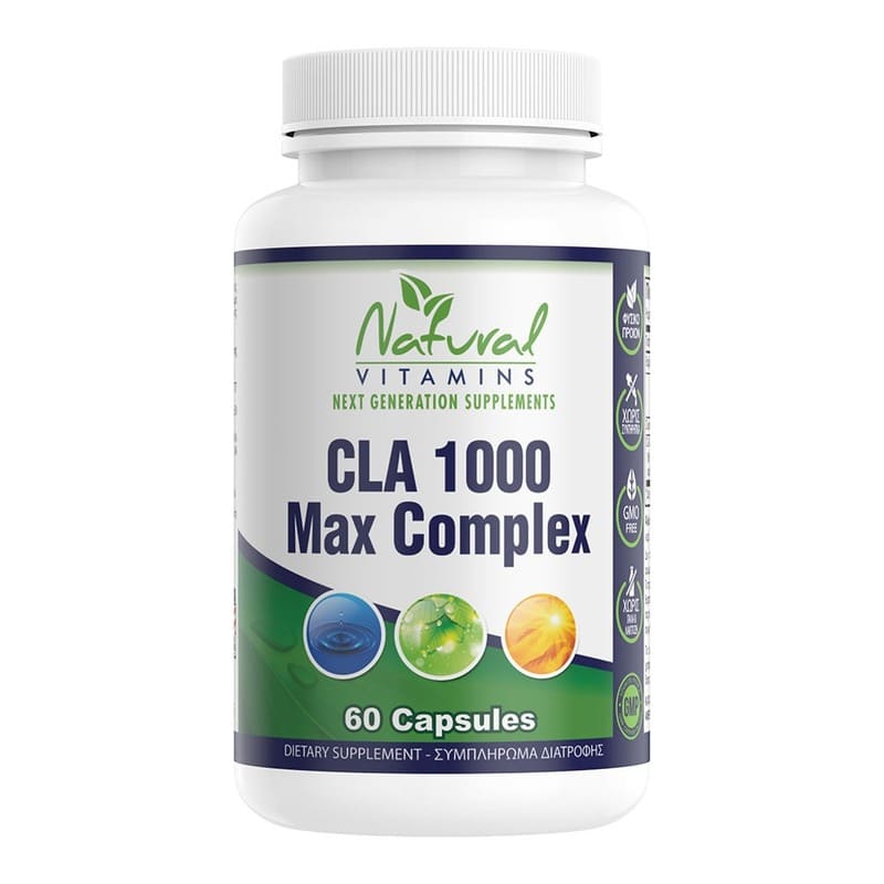 Natural Vitamins CLA 1000mg – 60 κάψουλες