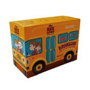 Broissant Κρουασάν με γέμιση κρέμα κακάο – The Bee Bros σε πρακτική συσκευασία των 6 ατομικών τεμαχίων